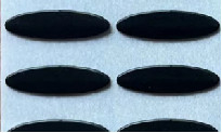 superficie lisa de la cinta da alta temperatura de Ptfe de la elipse de 0.6m m con 3M Glue