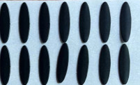 superficie lisa de la cinta da alta temperatura de Ptfe de la elipse de 0.6m m con 3M Glue