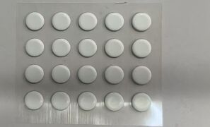 DIY PTFE Patas de ratón Patines de ratón Puntos 0,7-0,8 mm espesor 9448 Adhesivos