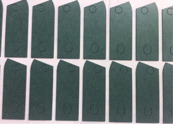 La batería de litio cortó el aislamiento de papel eléctrico D25.85 de pescados con tintas de Mylar