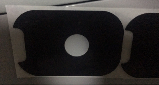 Poliuretano teñido negro DGC181220013Y 5.0m m de la absorción nana para la caja de altavoz
