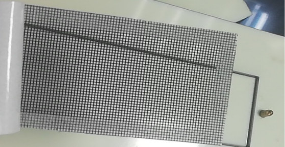 Poron con la red de nylon de la prueba del polvo para el limpiador del Presidente y la estación base 5G