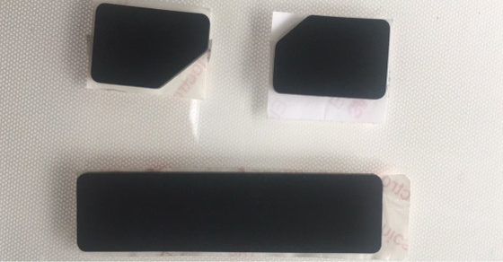 Los pies pegajosos ROHS del teclado de la goma de silicona adhesiva de NR EPDM probaron