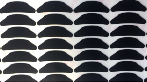 El doble bajo de la alfombrilla de ráton del PTFE de los pies de la fricción echó a un lado cinta adhesiva