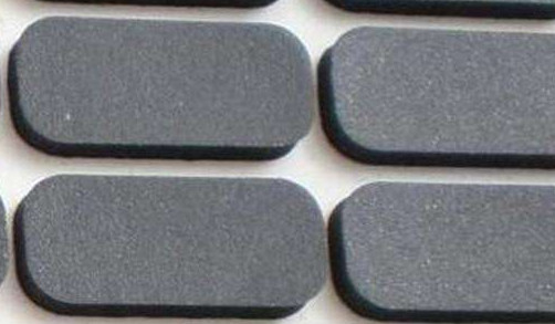 Superficie tratada química da alta temperatura inodora del Mpa del cojín de goma de silicona 24,1