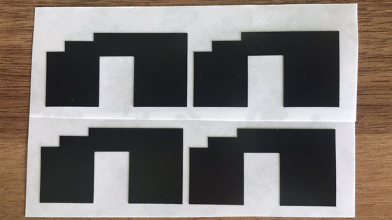 El ANIMAL DOMÉSTICO de Computer de la impresora de oficina cortó el carrete de película con tintas de la tela del silicón del PVC de la PC del ANIMAL DOMÉSTICO de Mylar