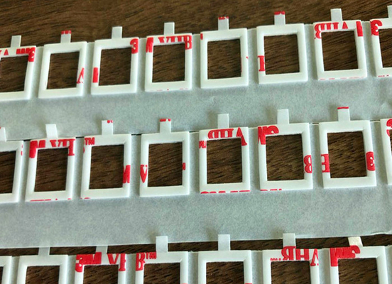 80 centígrado resista la fuerza de esquileo estática echada a un lado doble de la cinta adhesiva 1500g