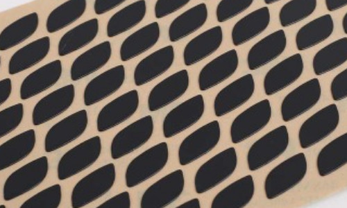 Los pies elípticos del ratón del control del PTFE deslizan la cinta echada a un lado doble PAHS