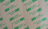 humedad cortada con tintas 0.05m m adhesiva del trazador de líneas de la cinta PCK Layflat de 3M 467 resistente