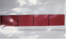 forma rígida roja cortada con tintas 0.25m m del aislamiento de papel de la fibra del algodón de la pulpa de madera de Mylar