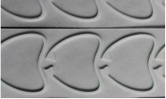 45 grados de corazón duro como EVA Adhesive Foam Die Cutting 7m m densamente