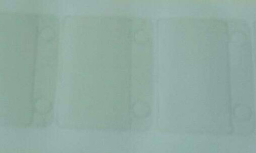 protector anti de la pantalla del PVC de la dureza 40 de la orilla de la película plástica del rasguño 20MPA de 0.05m m