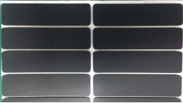 Diente azul grueso de la cinta 0.05m m Mat For de la goma de silicona de NBR EPDM