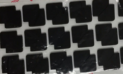 EN344 Pad de caucho de silicona probado NBR EPDM 5 mm de espesor
