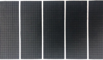 El cortar con tintas plástico del molde del cuadrado del rollo negro ignífugo 4*4m m de Mylar