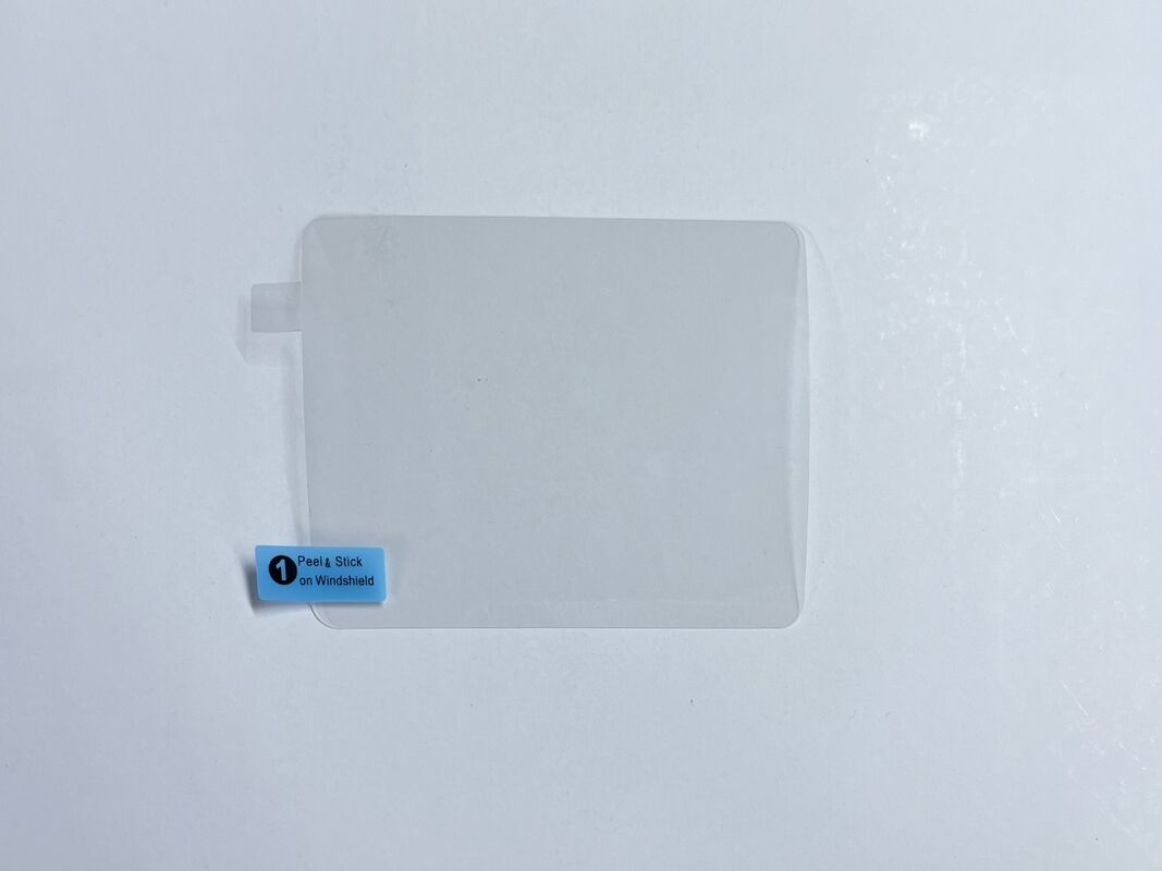 Car Windshield Sensor Clear PET Protective Film, Self-Adhesive Anti-Scratch Transparent Sticker for ETC/Dash Camera