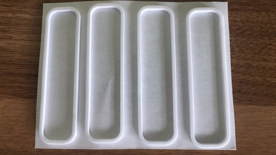 el doble suave del color blanco de 20m m echó a un lado certificación de EVA Foam Tape Material ROHS