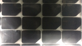 pies cortados con tintas de goma del teclado de los productos del cloropreno de 3.5m m