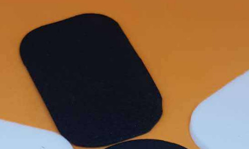 poliuretano nano de la absorción del tenedor de la etiqueta engomada del soporte de la pared de 0.5m m para el cargador inalámbrico
