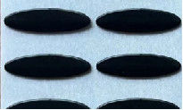 superficie lisa de la cinta da alta temperatura de Ptfe de la elipse de 0.6m m con 3M Glue