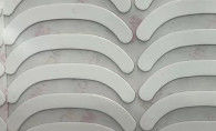 Patines de ratón de juego de PTFE blanco con cinta adhesiva de doble cara 9448HK