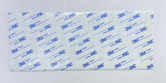 Pés de goma de silicona autoadhesivo triangular con cinta original 3M9448A, almohadillas antiderrapante para teclado y electrónica
