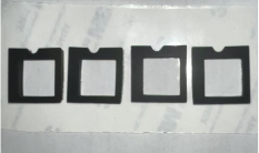 EN344 Pad de caucho de silicona probado NBR EPDM 5 mm de espesor
