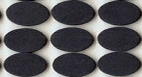 Los pies elípticos del ratón del control del PTFE deslizan la cinta echada a un lado doble PAHS