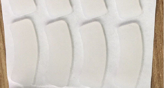 Cojín de goma de silicona translúcido del auricular de Bluetooth 0.05m m densamente