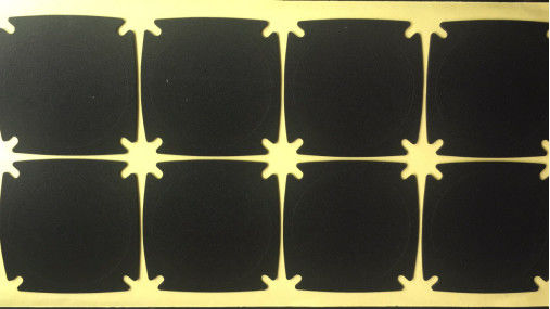 Corte negro endurecido 70 grados EVA Foam Blocks Stearic Acid para los paquetes del caso