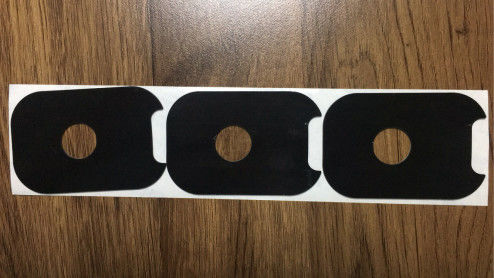 Poliuretano teñido negro DGC181220013Y 5.0m m de la absorción nana para la caja de altavoz