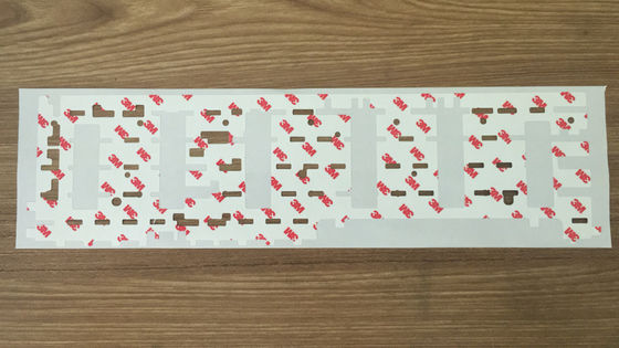 Papel pegajoso echado a un lado doble grande del teclado del acrilato de la cinta adhesiva 9080