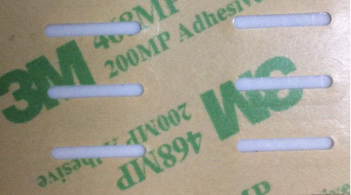 difusor claro grueso de 0.125m m con la cinta adhesiva echada a un lado doble 468