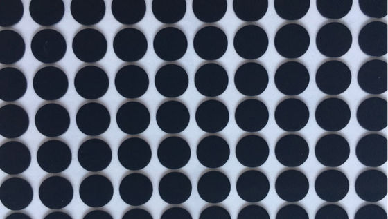EVA Foam Diameter de encargo negra redonda D80*1.5mm 60 grados difícilmente alrededor del amortiguador