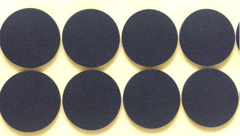 EVA Foam Diameter de encargo negra redonda D80*1.5mm 60 grados difícilmente alrededor del amortiguador