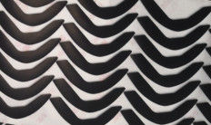 La curva patina la hoja da alta temperatura 0.8m m del PTFE densamente sin ningunos huecos