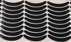 La curva patina la hoja da alta temperatura 0.8m m del PTFE densamente sin ningunos huecos
