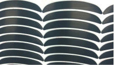 Punto de reblandecimiento de Vicat de las hojas eléctricas del aislamiento de PTFE que corta con tintas Mylar alto