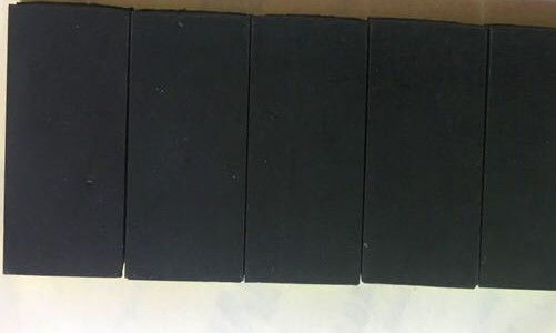 La hoja A2180010218101002E de la goma de silicona de la impresora NBR EPDM certificó tiras negras
