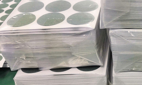 120 D17.8 centígrados cortaron la fibra vulcanizada del papel con tintas de batería de litio de los pescados de Mylar