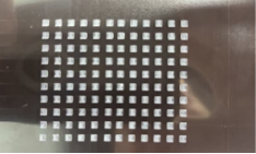 Milar transparente muy pequeño para teclado 1.85*1.85*0.5mm